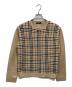 BURBERRY BLACK LABEL（バーバリーブラックレーベル）の古着「ノバチェックニット」｜ベージュ