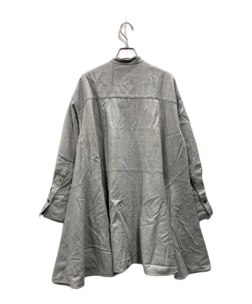 LE PHIL（ル フィル）LE PHIL (ル フィル) ウールサキソニーブラウス グレー サイズ:Fの古着・服飾アイテム