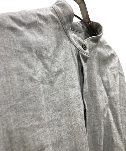 LE PHIL（ル フィル）LE PHIL (ル フィル) ウールサキソニーブラウス グレー サイズ:Fの古着・服飾アイテム