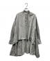 LE PHIL（ル フィル）の古着「ウールサキソニーブラウス」｜グレー