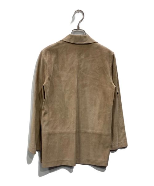 CELINE（セリーヌ）CELINE (セリーヌ) スウェードジャケット ベージュ サイズ:XSの古着・服飾アイテム