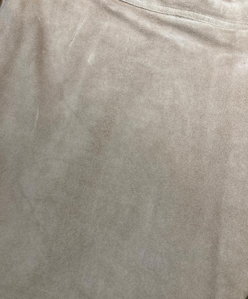 CELINE（セリーヌ）CELINE (セリーヌ) スウェードスカート ベージュ サイズ:36の古着・服飾アイテム