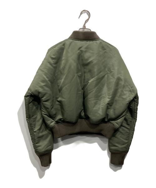 MADISON BLUE（マディソンブルー）MADISON BLUE (マディソンブルー) COMPACT MA-1 カーキ サイズ:Sの古着・服飾アイテム