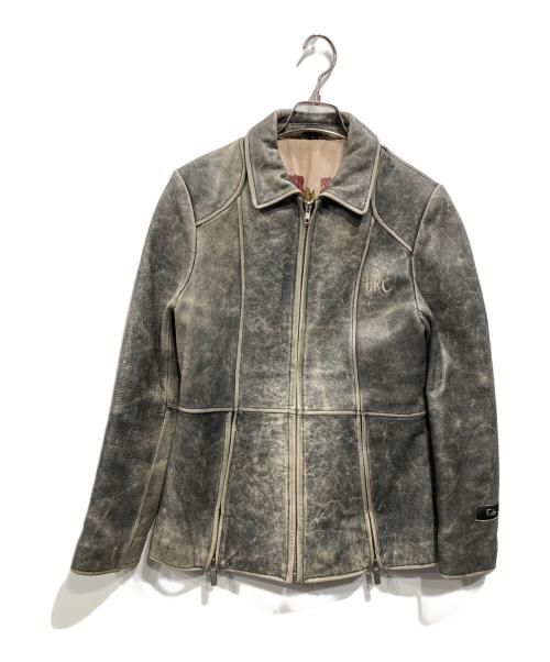 Hard Rock cafe（ハードロックカフェ）Hard Rock cafe (ハードロックカフェ) レザージャケット ブラック サイズ:SIZE Sの古着・服飾アイテム