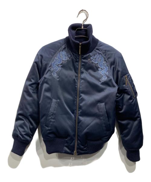 VIVIENNE TAM（ヴィヴィアンタム）VIVIENNE TAM (ヴィヴィアンタム) ダウンジャケット ネイビー サイズ:SIZE XSの古着・服飾アイテム