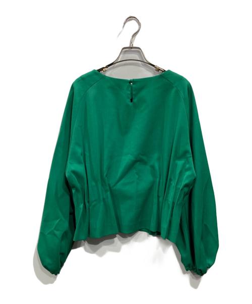 ADORE（アドーア）ADORE (アドーア) ドライストレッチブラウス グリーン サイズ:SIZE38の古着・服飾アイテム