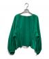 ADORE（アドーア）の古着「ドライストレッチブラウス」｜グリーン