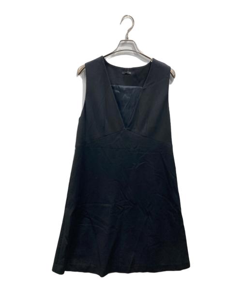 TO BE CHIC（トゥービーシック）TO BE CHIC (トゥービーシック) ジャンパースカート ブラック サイズ:44 未使用品の古着・服飾アイテム