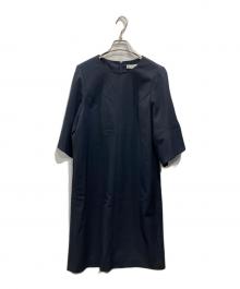 ADORE（アドーア）の古着「ドライハイツイストワンピース」｜ネイビー