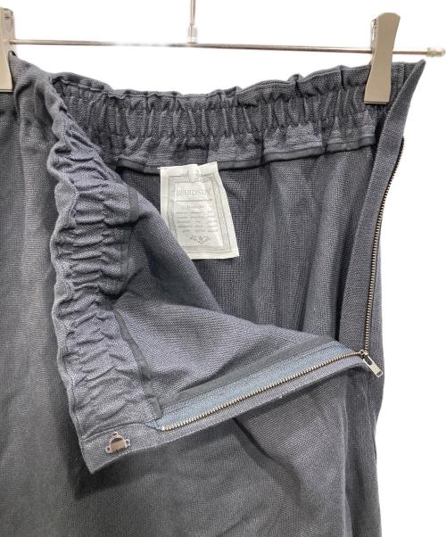 BEARDSLEY（ビアズリー）BEARDSLEY (ビアズリー) リネンバイヤススカート グレー サイズ:Freeの古着・服飾アイテム
