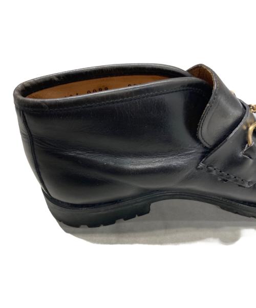 GUCCI（グッチ）GUCCI (グッチ) ホースビットモカシンブーツ ブラック サイズ:37 1/2の古着・服飾アイテム