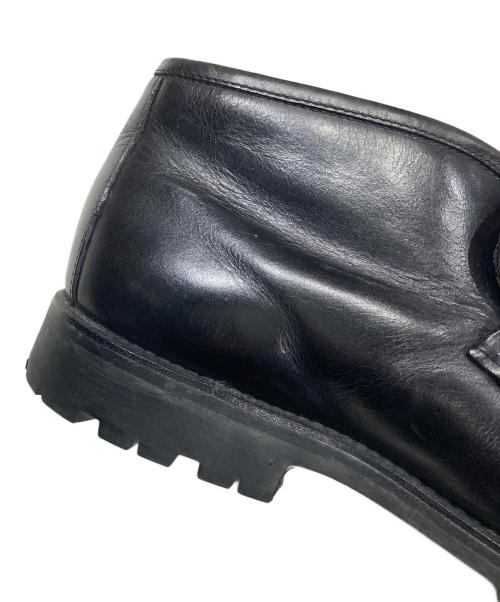 GUCCI（グッチ）GUCCI (グッチ) ホースビットモカシンブーツ ブラック サイズ:37 1/2の古着・服飾アイテム