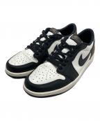 NIKEナイキ）の古着「Air Jordan 1 Retro Low OG」｜ホワイト×ブラック