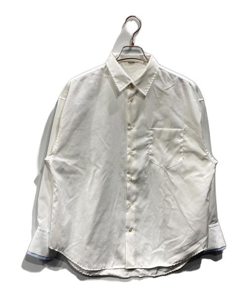 MACPHEE（マカフィー）MACPHEE (マカフィー) コットンブロード レギュラーカラーシャツ ホワイト サイズ:36の古着・服飾アイテム