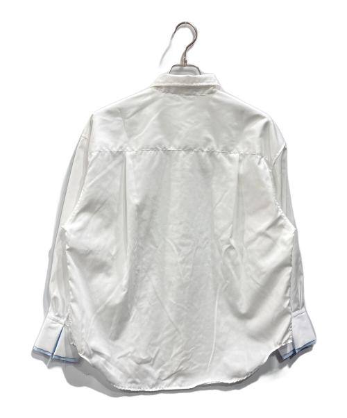 MACPHEE（マカフィー）MACPHEE (マカフィー) コットンブロード レギュラーカラーシャツ ホワイト サイズ:36の古着・服飾アイテム