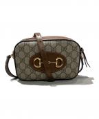 GUCCIグッチ）の古着「ショルダーバッグ」｜ブラウン