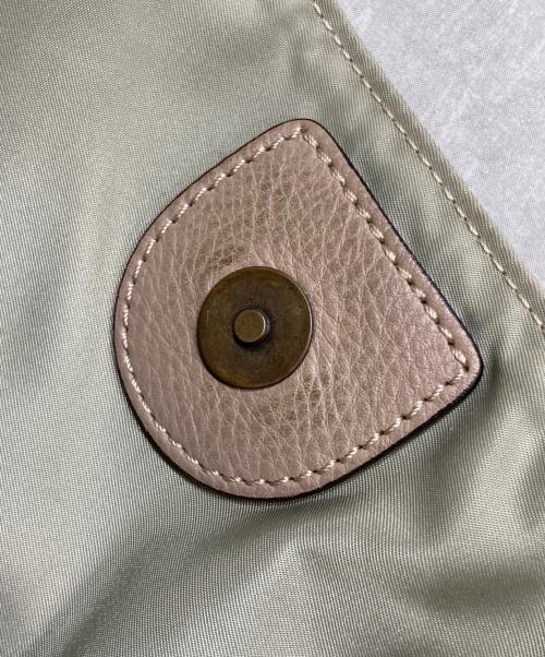 Felisi（フェリージ）Felisi (フェリージ) レザートートバッグ ベージュの古着・服飾アイテム