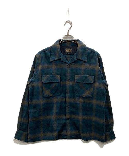PENDLETON（ペンドルトン）PENDLETON (ペンドルトン) オンブレチェックシャツ グリーン サイズ:Lの古着・服飾アイテム