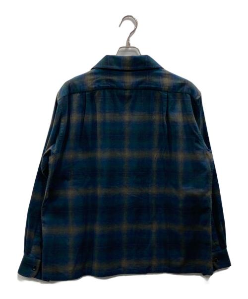 PENDLETON（ペンドルトン）PENDLETON (ペンドルトン) オンブレチェックシャツ グリーン サイズ:Lの古着・服飾アイテム