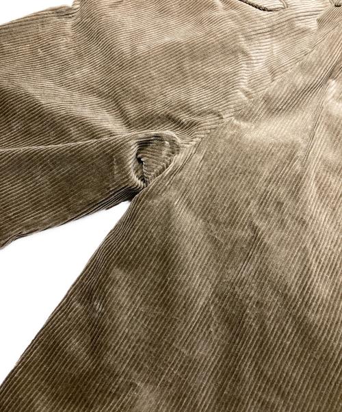 Burberry's（バーバリー）Burberry's (バーバリーズ) ツータックコーデュロイパンツ オリーブ サイズ:W88の古着・服飾アイテム