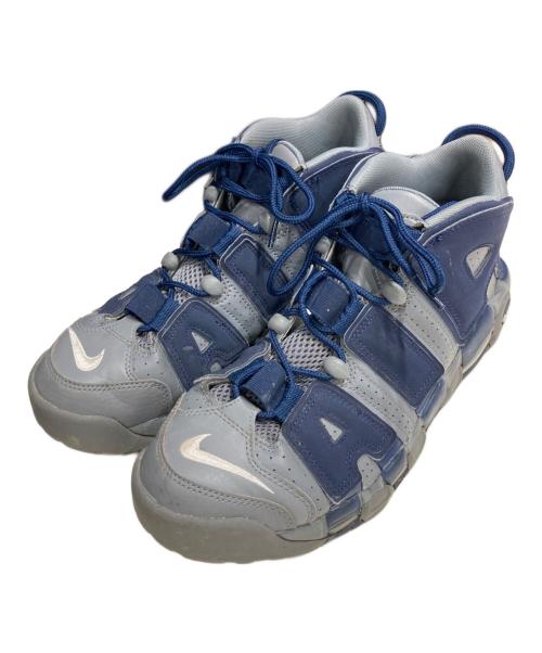 NIKE（ナイキ）NIKE (ナイキ) Air More Uptempo 96 グレー×ネイビー サイズ:27㎝の古着・服飾アイテム