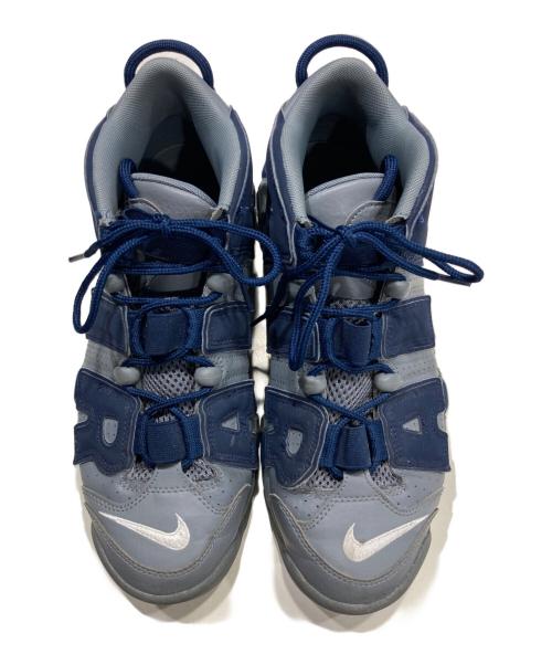 NIKE（ナイキ）NIKE (ナイキ) Air More Uptempo 96 グレー×ネイビー サイズ:27㎝の古着・服飾アイテム