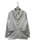 DESCENTE PAUSEデサントポーズ）の古着「パッカブルジャケット」｜ライトグレー