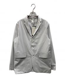 DESCENTE PAUSE（デサントポーズ）の古着「パッカブルジャケット」｜ライトグレー