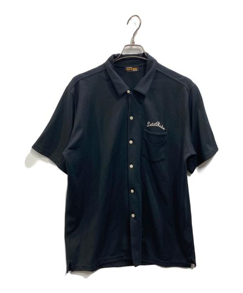 Let it Ride（レットイットライド）Let it Ride (レットイットライド) ボーリングシャツ ブラック サイズ:Ｌの古着・服飾アイテム