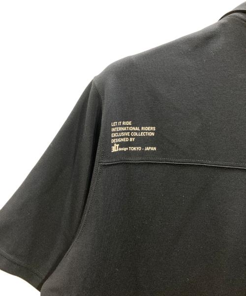 Let it Ride（レットイットライド）Let it Ride (レットイットライド) ボーリングシャツ ブラック サイズ:Ｌの古着・服飾アイテム