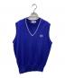 Christian Dior Sports（クリスチャン ディオールスポーツ）の古着「ニットベスト」｜ブルー