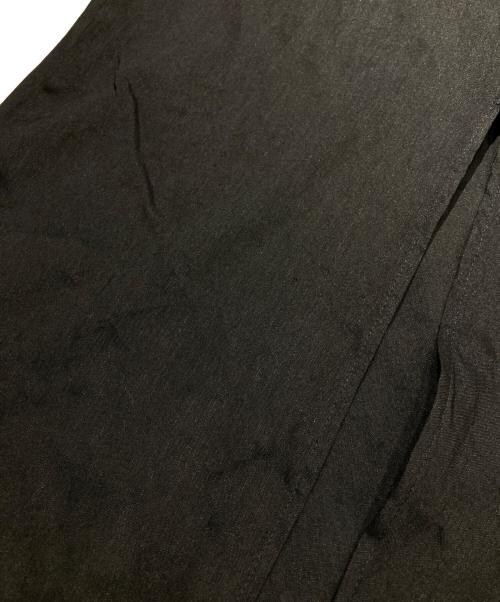 ETRE TOKYO（エトレトウキョウ）ETRE TOKYO (エトレトウキョウ) リネン混ブラウスワンピース ブラック サイズ:Sの古着・服飾アイテム