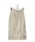 SOEJU（ソージュ）の古着「ストレッチファインロングタイトスカート」｜アイボリー
