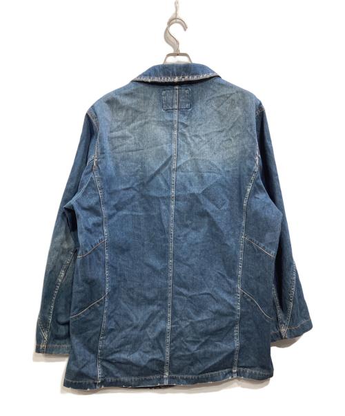 MARITHE+FRANCOIS GIRBAUD（マリテフランソワジルボー）MARITHE+FRANCOIS GIRBAUD (マリテフランソワジルボー) デニムジャケット インディゴ サイズ:XXLの古着・服飾アイテム