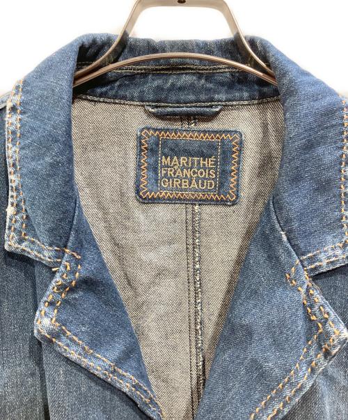 MARITHE+FRANCOIS GIRBAUD（マリテフランソワジルボー）MARITHE+FRANCOIS GIRBAUD (マリテフランソワジルボー) デニムジャケット インディゴ サイズ:XXLの古着・服飾アイテム