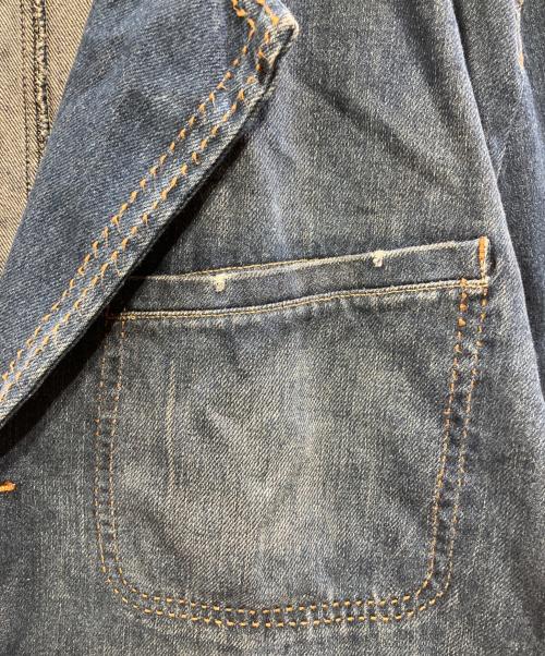 MARITHE+FRANCOIS GIRBAUD（マリテフランソワジルボー）MARITHE+FRANCOIS GIRBAUD (マリテフランソワジルボー) デニムジャケット インディゴ サイズ:XXLの古着・服飾アイテム