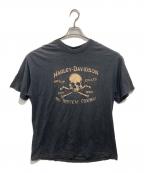 HARLEY-DAVIDSONハーレーダビッドソン）の古着「プリントTシャツ」｜ブラック