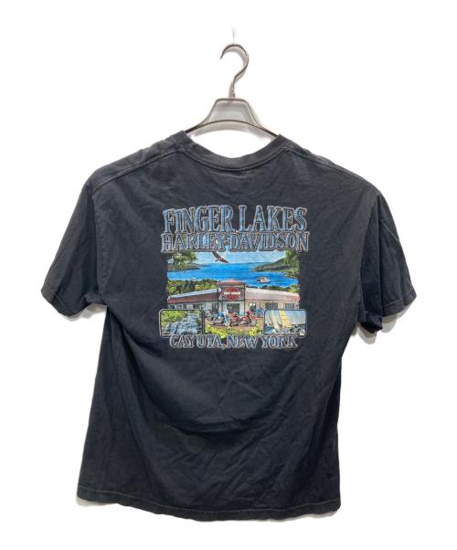 HARLEY-DAVIDSON（ハーレーダビッドソン）HARLEY-DAVIDSON (ハーレーダビッドソン) プリントTシャツ ブラック サイズ:SIZE XLの古着・服飾アイテム