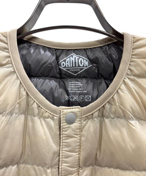 DANTON（ダントン）DANTON (ダントン) ダウンジャケット アイボリー サイズ:34の古着・服飾アイテム
