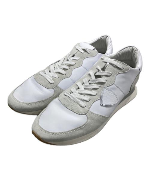 PHILIPPE MODEL（フィリップ モデル）PHILIPPE MODEL (フィリップ モデル) スニーカー ホワイト サイズ:SIZE43の古着・服飾アイテム