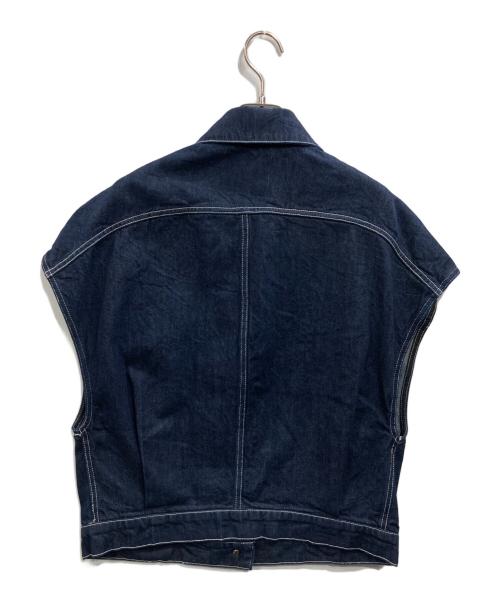 machatt（マチャット）machatt (マチャット) デニムベスト インディゴ サイズ:Freeの古着・服飾アイテム