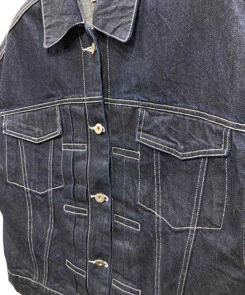 machatt（マチャット）machatt (マチャット) デニムベスト インディゴ サイズ:Freeの古着・服飾アイテム