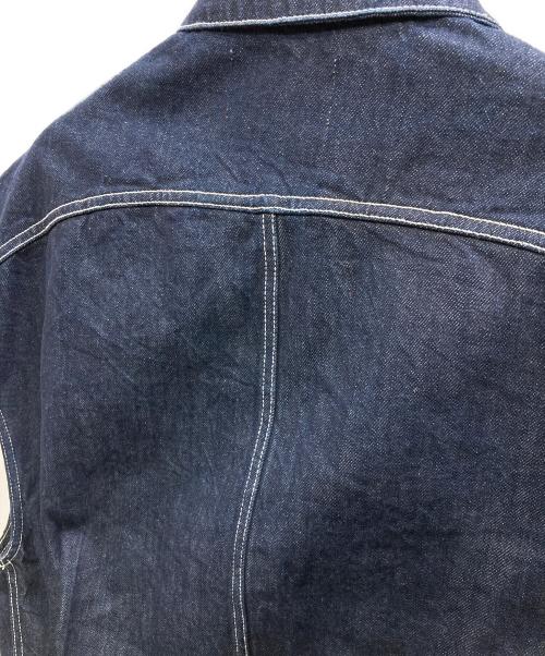 machatt（マチャット）machatt (マチャット) デニムベスト インディゴ サイズ:Freeの古着・服飾アイテム