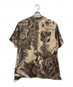 Ameri×KEITA MARUYAMAアメリ×ケイタマルヤマ）の古着「ワイドシャツ」｜ベージュ