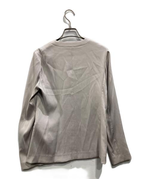 DES PRES（デ プレ）DES PRES (デ プレ) ノーカラージャケット グレー サイズ:36の古着・服飾アイテム