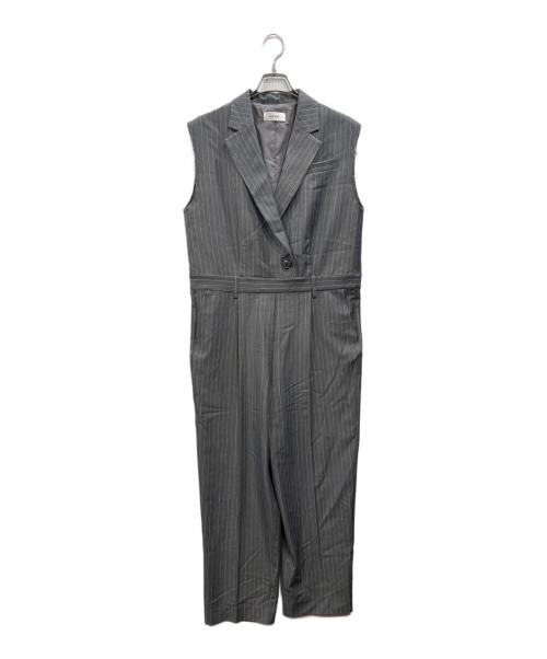 machatt（マチャット）machatt (マチャット) テーラードオールインワン グレー サイズ:Freeの古着・服飾アイテム