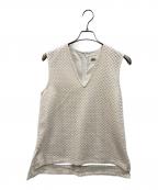 herハー）の古着「ラッセルメッシュプルオーバー」｜ホワイト