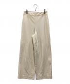 BALLSEYボールジィ）の古着「ハイゲージカノコ ストレートパンツ」｜ベージュ