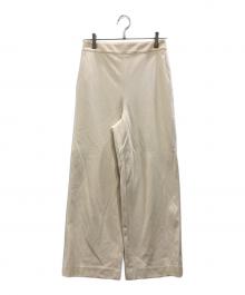 BALLSEY（ボールジィ）の古着「ハイゲージカノコ ストレートパンツ」｜ベージュ