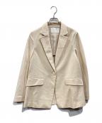 BALLSEYボールジィ）の古着「ハイゲージカノコ 1Bテーラードジャケット」｜ベージュ